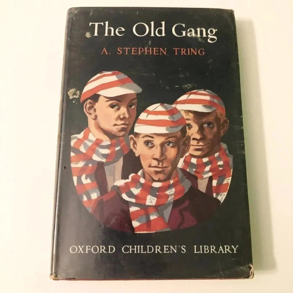 Vintage 1958 The Old Gang by Stephen  Tring Hardcover DJ Oxford Children Library